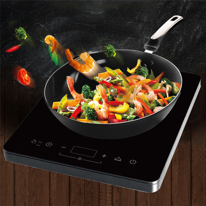 2500w Double Induction Cooker Waterproof Panel Temperature Levels Power  Levels induction cooktop hotpot cooktop