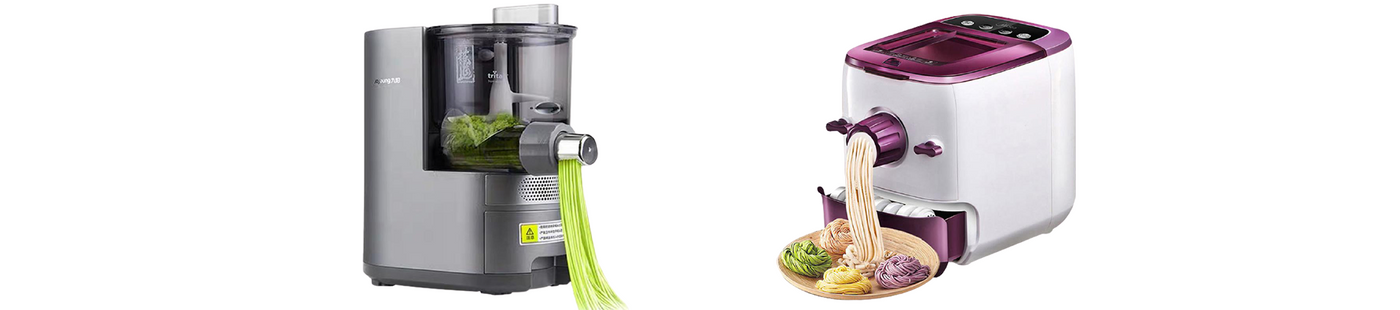  Electric Pasta Makers,Portable Handheld Automatic Mixers,Pasta  Gun,Pasta Noodle Ramen Maker Machine,Automatic Portable Handheld Noodle  Maker Machine 150W,White (+Five 2.5mm round dough bucket) : Home & Kitchen