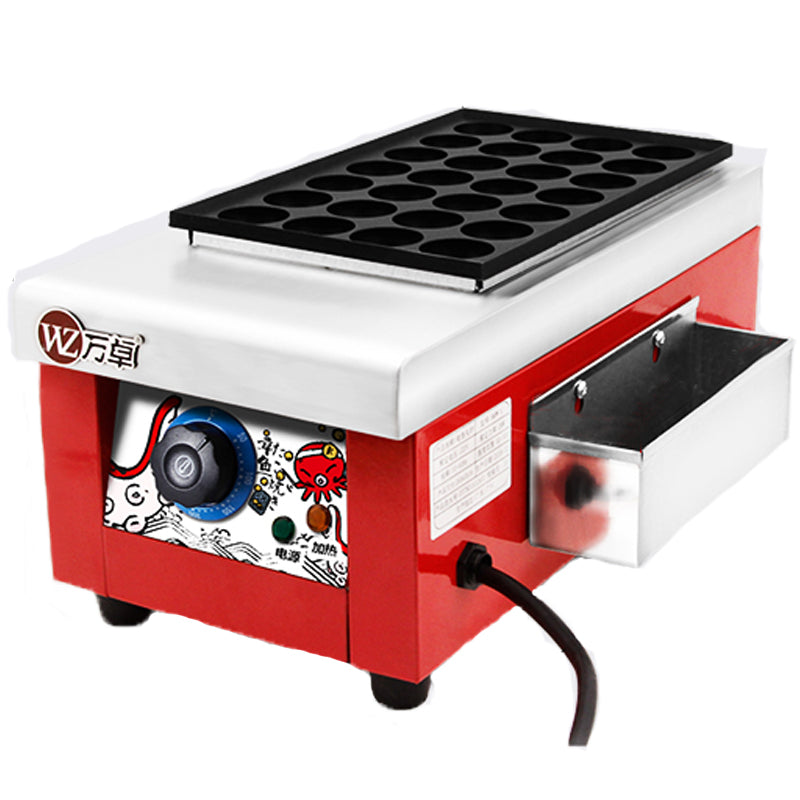 Japanese Takoyaki Grill TECHTONGDA Commercial Electric Takoyaki Maker ...