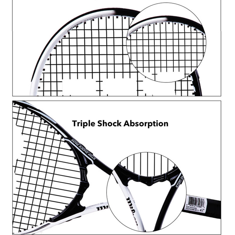 Lightweight Beginner Carbon Alloy Advanced Tennis Racket Training Wils ...