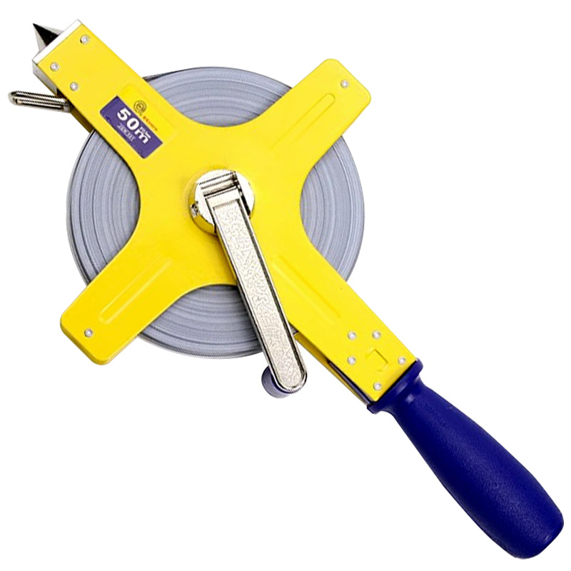 Long Measuring Steel Tape Measure Metric Cross Ruler Engineering Measu ...