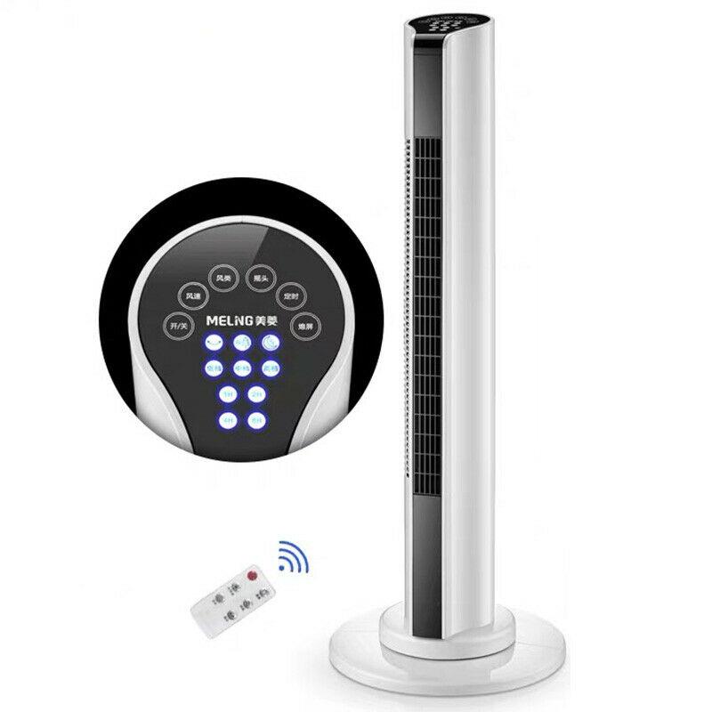 Low Noise Rotatable Head 3-speed Level Tower Fan Space-saving Summer C ...