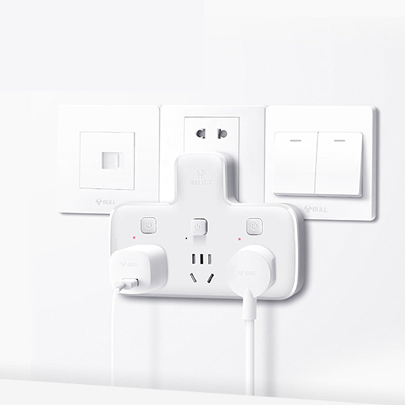 Multi-Function Socket Expansion Converter Power Plug Extension Switche ...