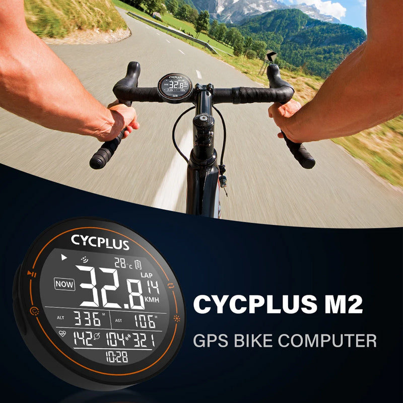 CYCPLUS M2 GPS Bicycle Computer Cycling Speedometer Bike