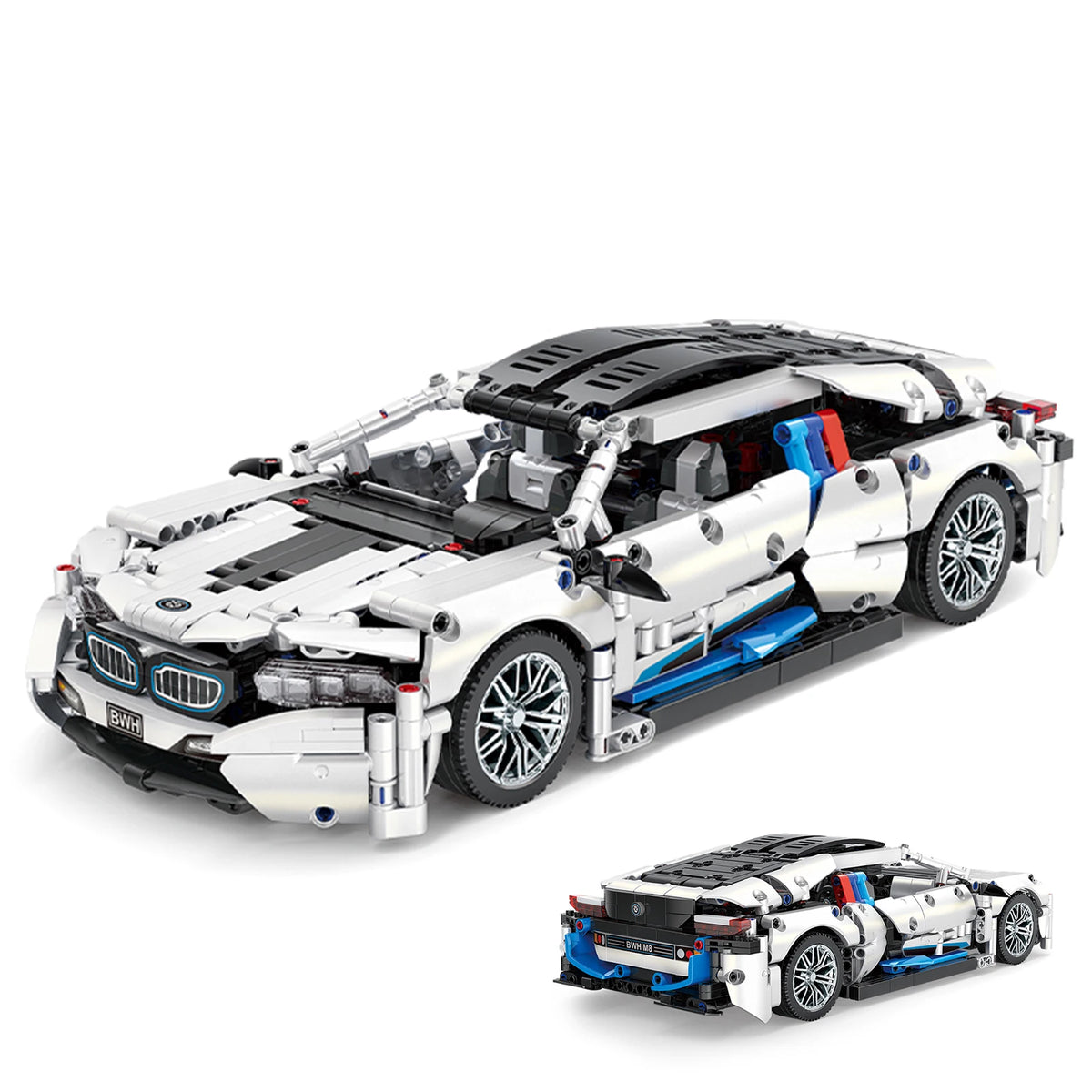 2025 New 1:14 Scale Technical Racing Car Building Set - 1208PCS Model ...