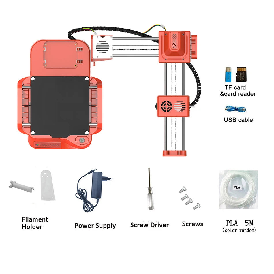 Easythreed K7 Mini 3D Printer – Beginner-Friendly One-Click Desktop FD ...