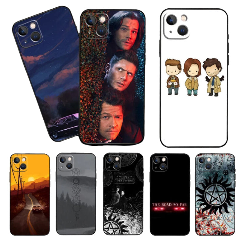 Supernatural TV Phone Case For iPhone 14 15 Pro Max X XS XR Plus Case –  ottostore