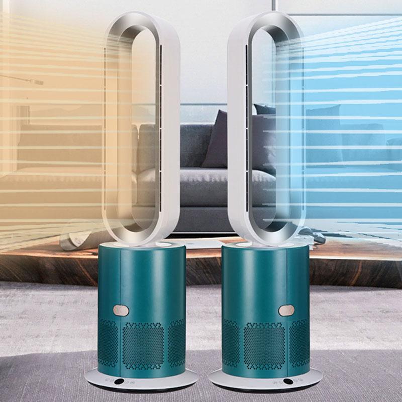 Air Flow Remote Control OND P018 Leafless Fan Cool Heat Air Flow Remote Control Air Purificati ...