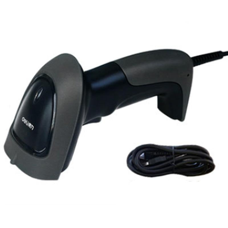 Deli Wireless Red Light Scanner Smart Phone Scanner Bar Code QR Code S ...