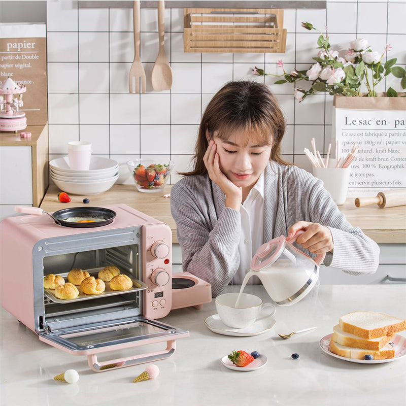 Breakfast Machine Coffee Toaster Oven Combo Sokany IN BREAKFAST