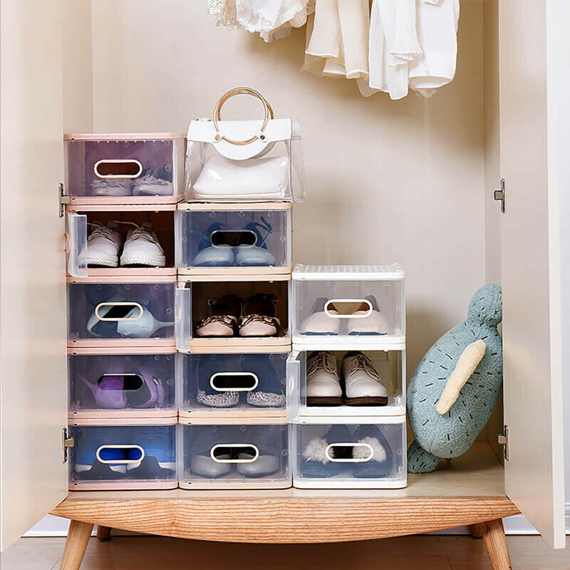 Thick Plastic Transparent Drawer Shoe Box – ottostore