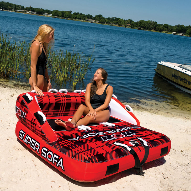 towable inflatable ring