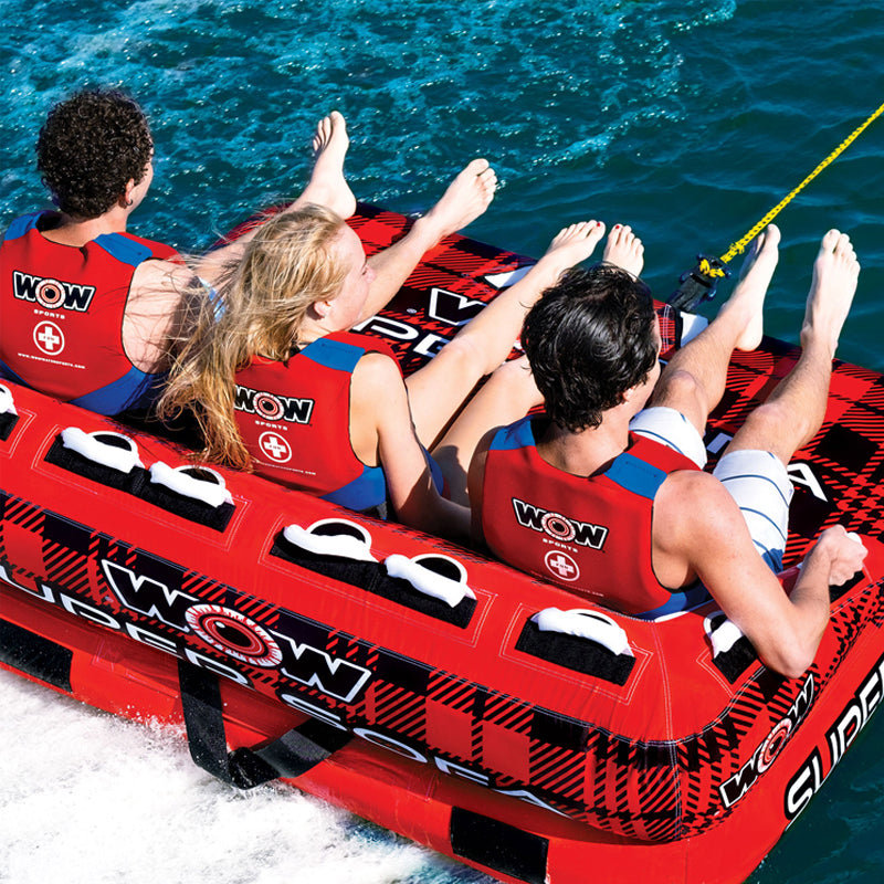 towable inflatable ring