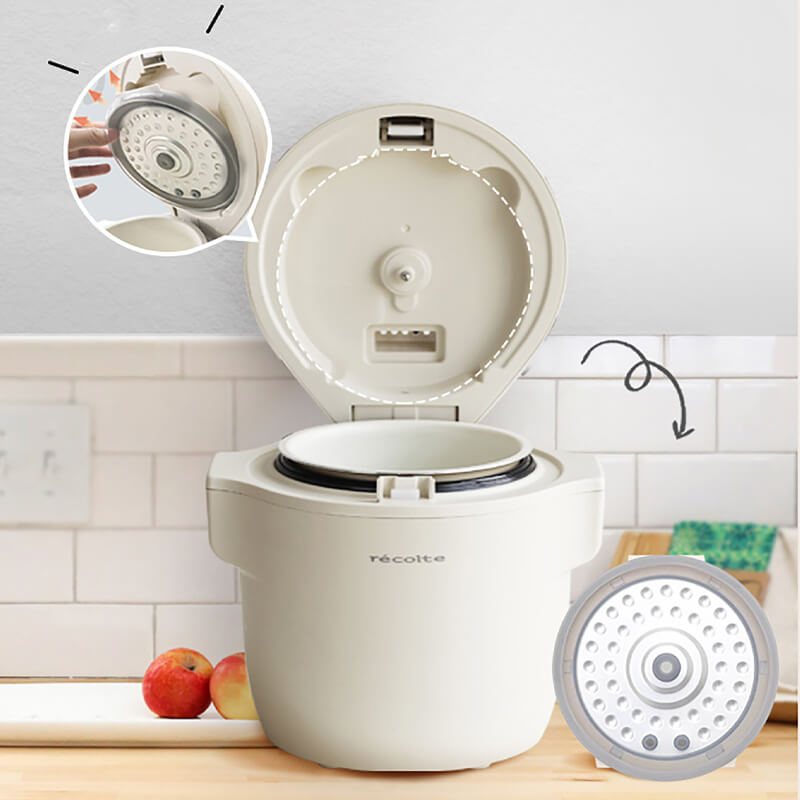 Japanese Mini Rice Cooker Small Double-layer Pot Ceramic Non-stick