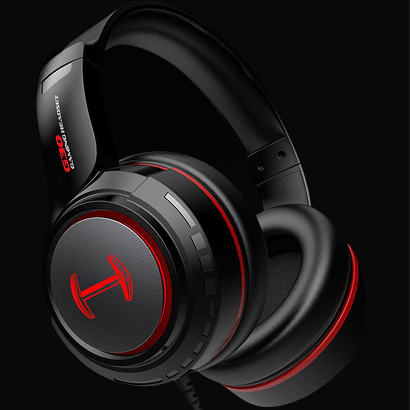 Desktop Computer Headset Gaming Game Wired Headphone USB Cable