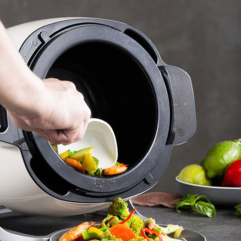 Smart Automatic IH Electromagnetic Heating Cooking Rotating Pot Cooker ...