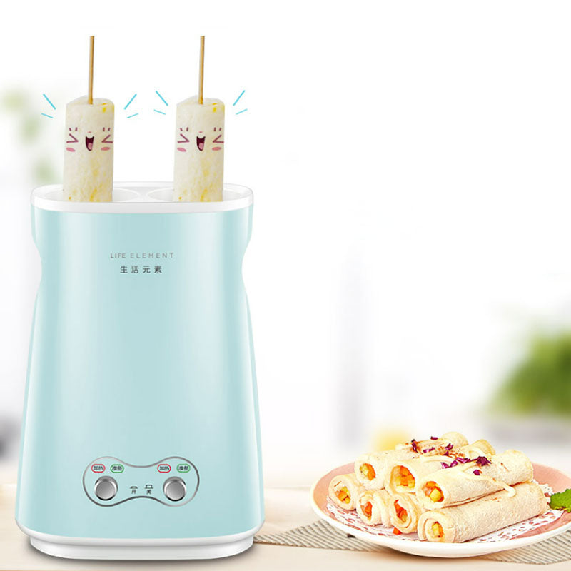 Double-tube Grill Electric Eggroll Machine Cooker Egg Roll Maker Fryin ...