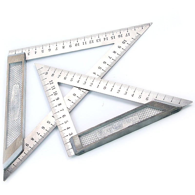 High-quality Stainless Steel Aluminum Alloy Triangle Ruler Large Carpe ...