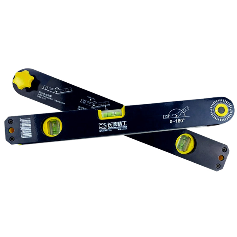 Angle Water Level Ruler Fluorescent Bubble Multi-function Measurement ...