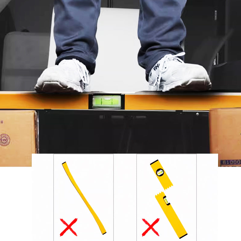 Magnetic Meter Ruler For Racking Inspection Horizontal Precise Strong Magnetic Level Large Blister Fine Measuremen ...