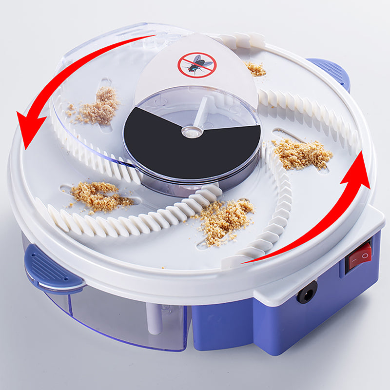 Multi-bait Rotating Fly Catcher Killing Lamp Machine Kitchen Electric ...