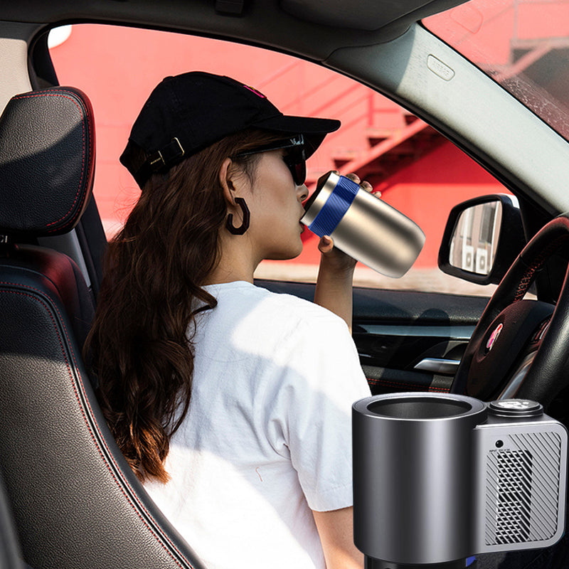 Vehicle-mounted Car Heating Cooling All-in-one Machine Dual-use Hot Co ...