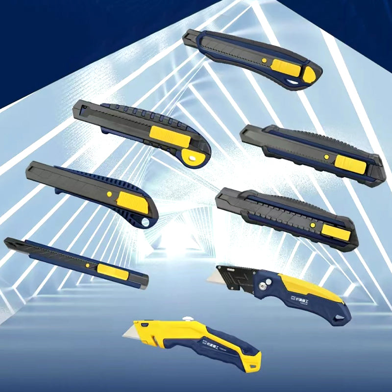 Utility Knife Paper Sharp Cutting Aluminum Plastic Paper Cutter Push B ...