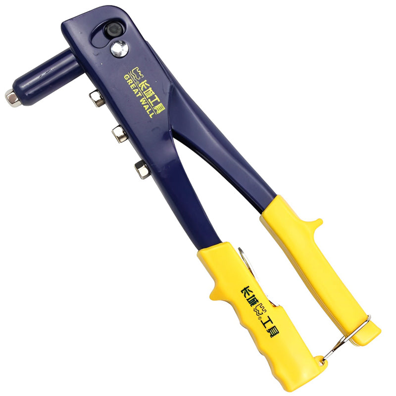 Stainless Steel One-hand Rivet Gun Manual Core Comfort grip Handle Har ...