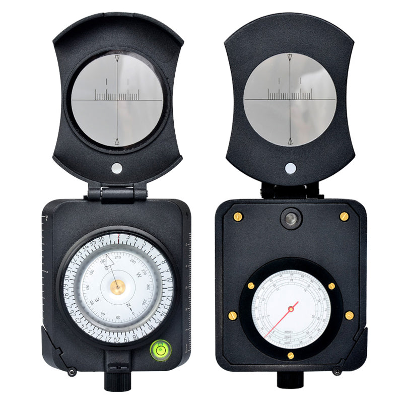Luminous Compass Handheld Waterproof Two-sided Professional Luminous Compass Navigation ...