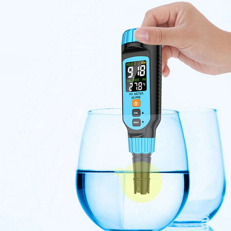 High-precision Ph Meter Test Pen Value Tester Fish Tank Water Quality ...