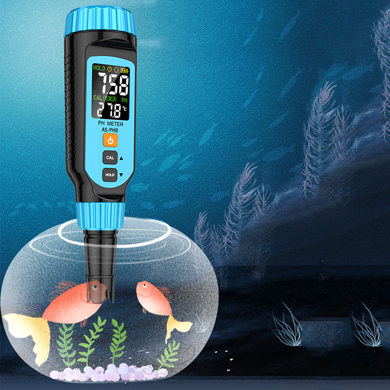 High-precision Ph Meter Test Pen Value Tester Fish Tank Water Quality ...